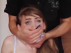 Cute teen captured